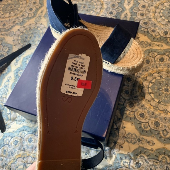 Navy blue Espadrilles - Picture 2 of 3